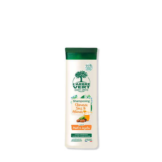 Shampooing Cheveux Secs et Abîmés Parfum Miel & Jojoba 250 mL