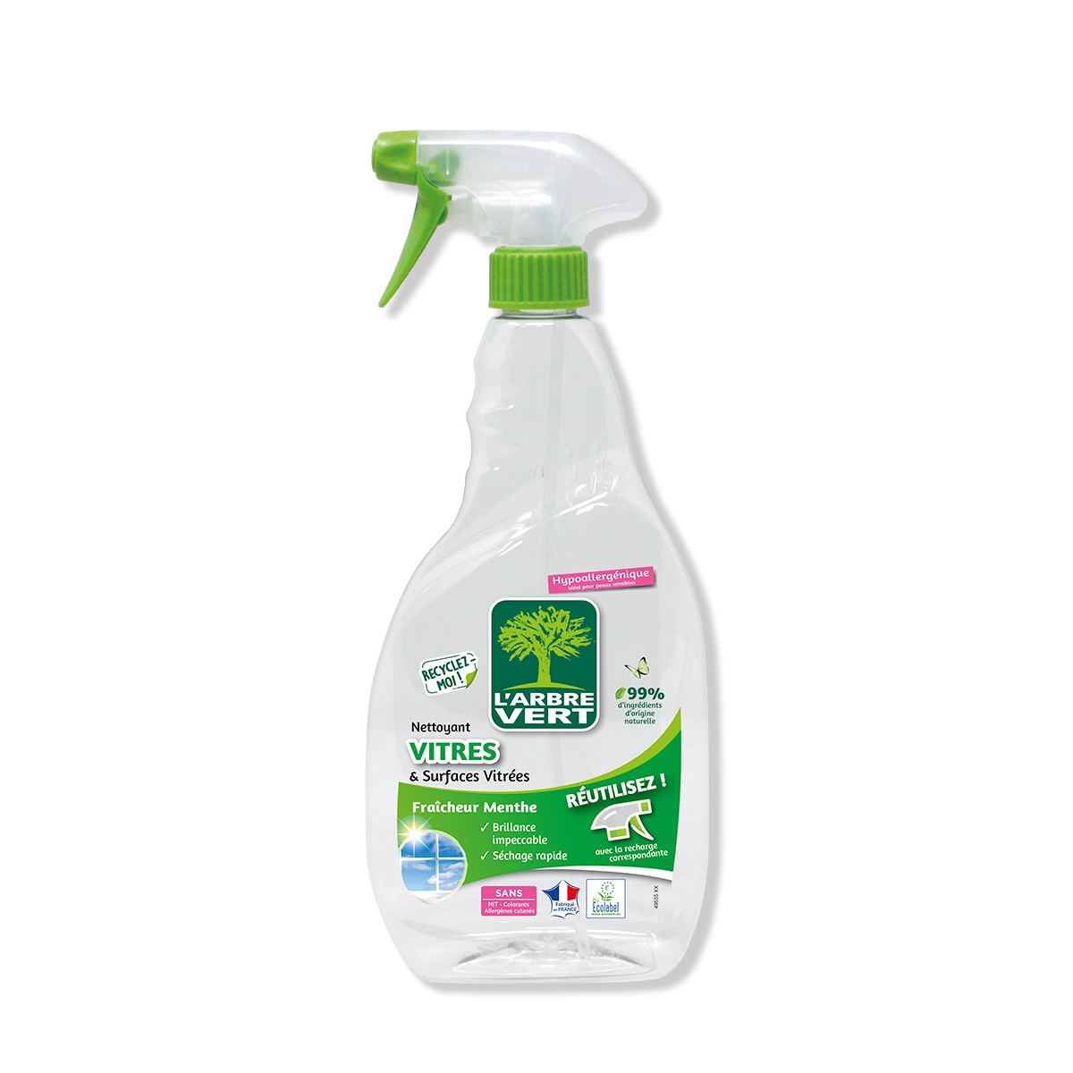 Spray nettoyant Surfaces vitrées 740 mL
