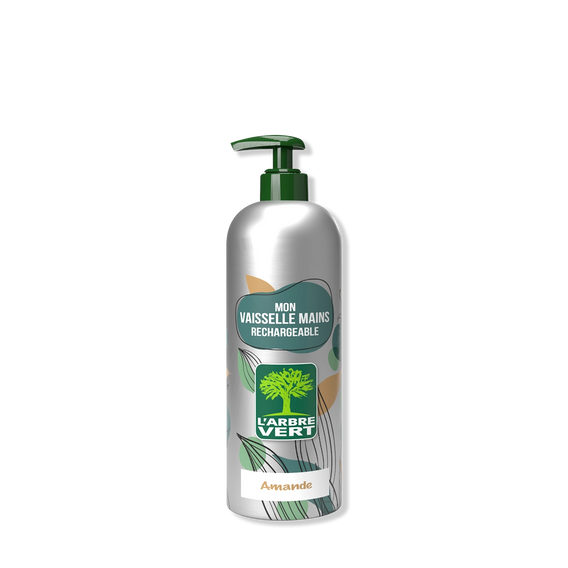 Vaisselle mains rechargeable Amande 490 mL