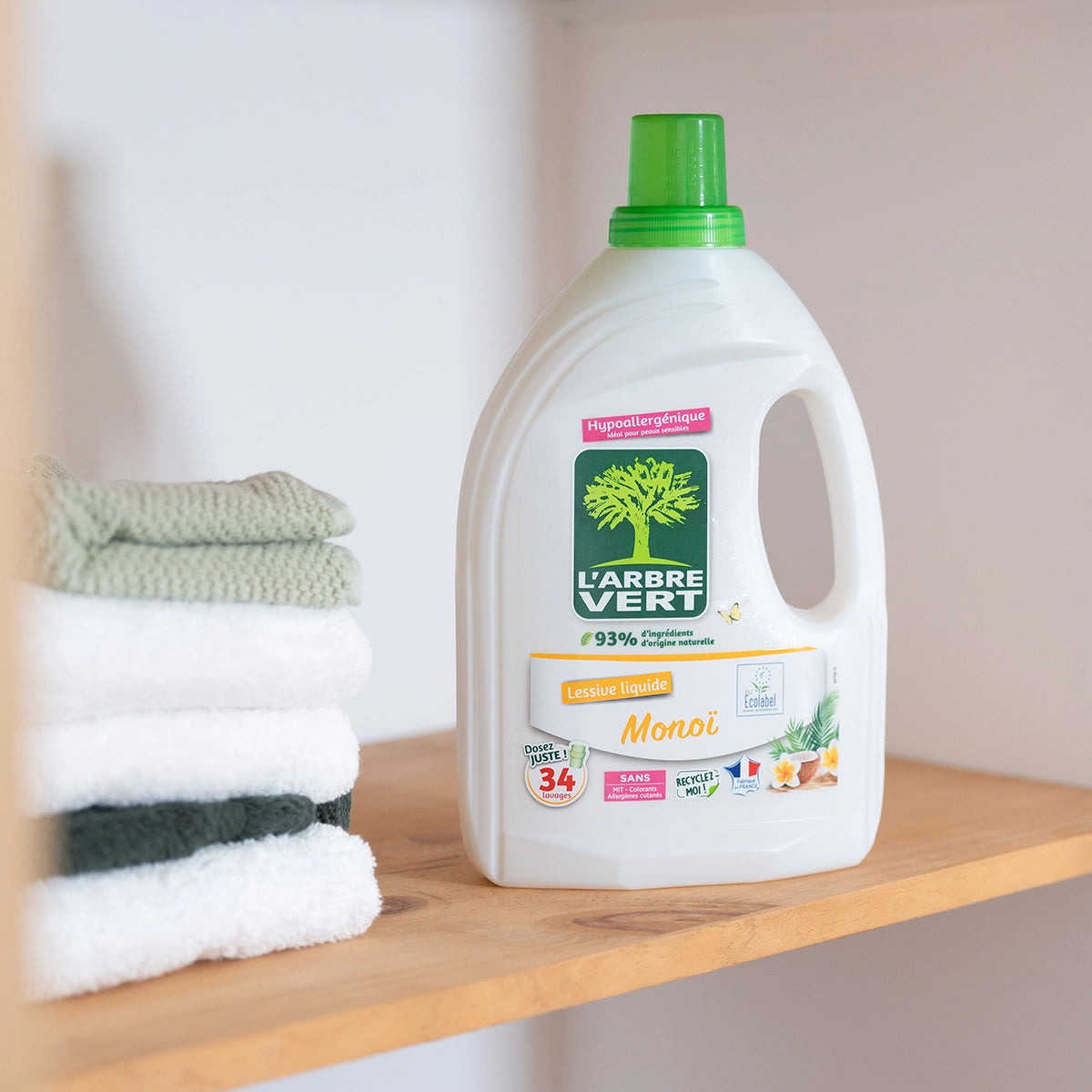Lessive liquide Monoï 1,53L