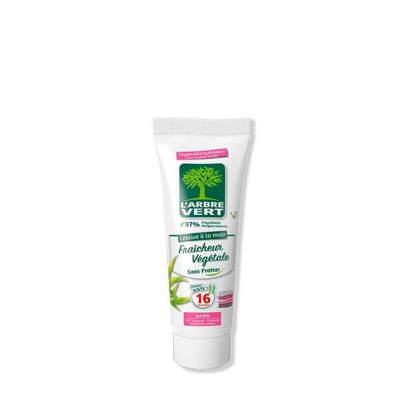 Tube lessive à la main Fraîcheur Végétale 250 mL