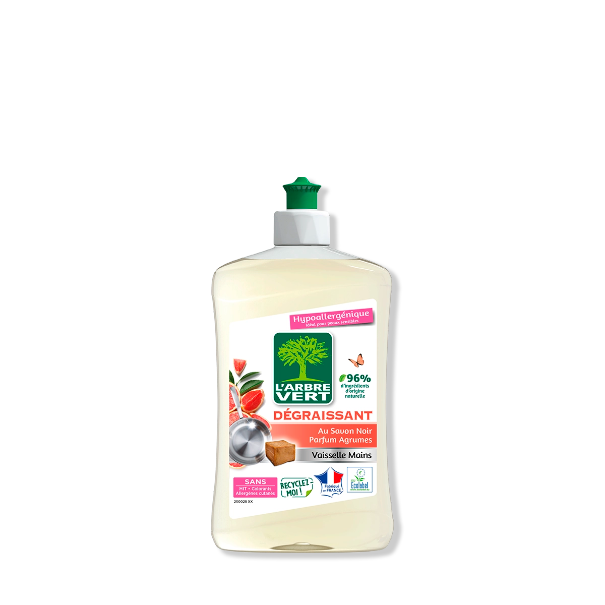 Liquide vaisselle Dégraissant 500 mL