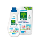 Pack adoucissant et recharge peaux sensibles 2 x 800 mL