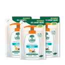 Lot de 3 recharges gel lavant mains Monoï 3 x 300 mL
