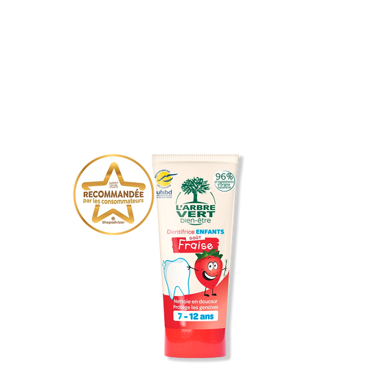Dentifrice Enfants 7 à 12 ans Goût Fraise 50 mL