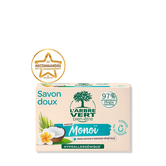 Savon doux Monoï 90 g