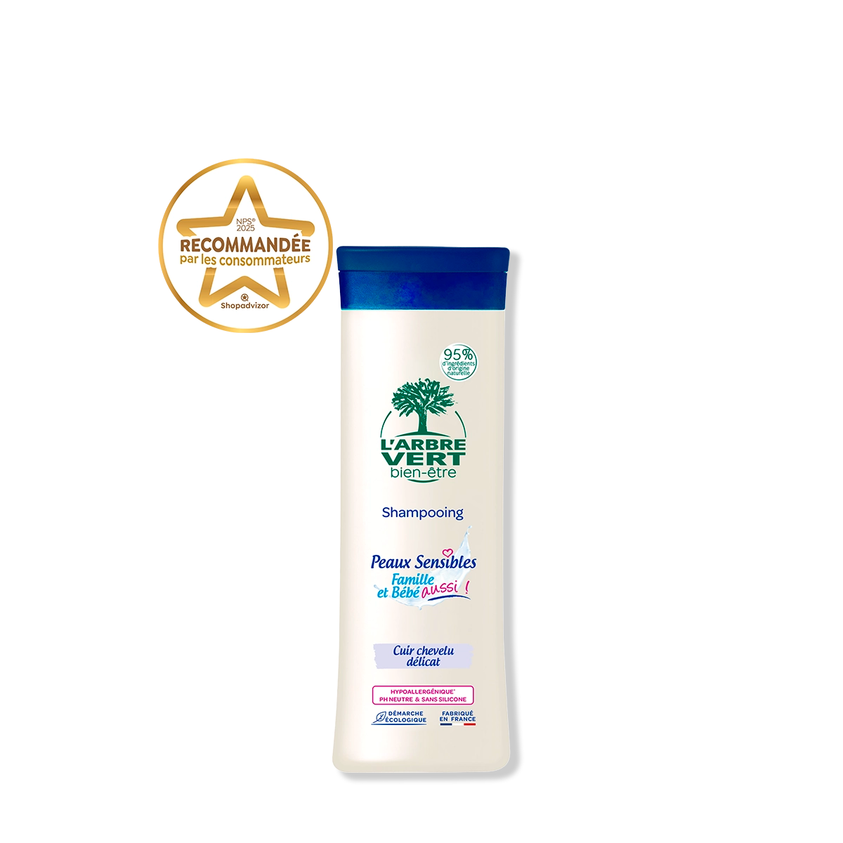 Shampooing Peaux sensibles 250 mL