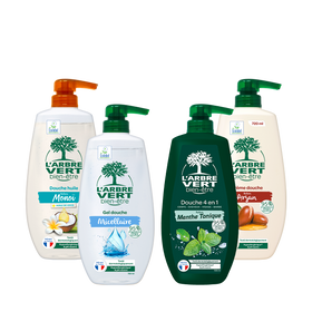 Pack Découverte Douches Grands Formats 720 mL