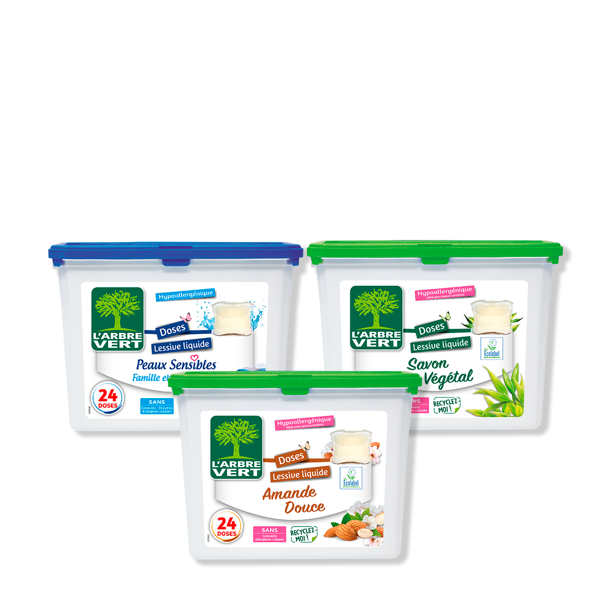 Pack découverte Doses lessive liquide