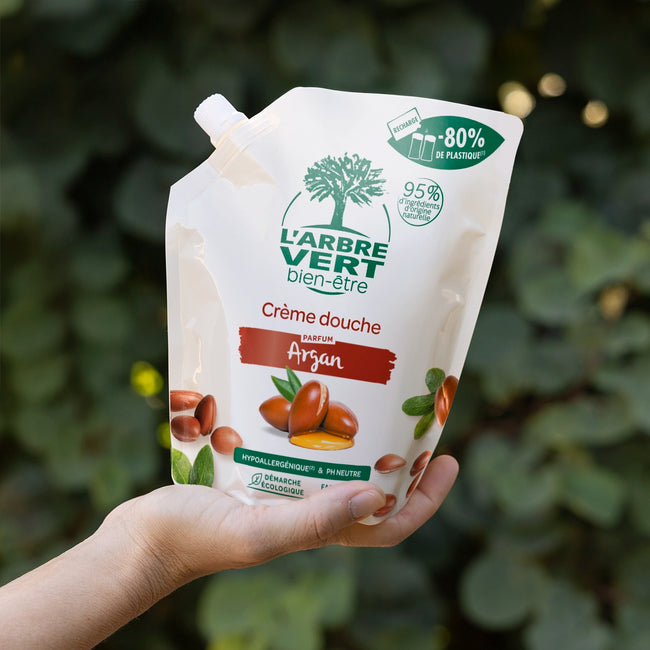 Recharge crème douche Argan 500mL