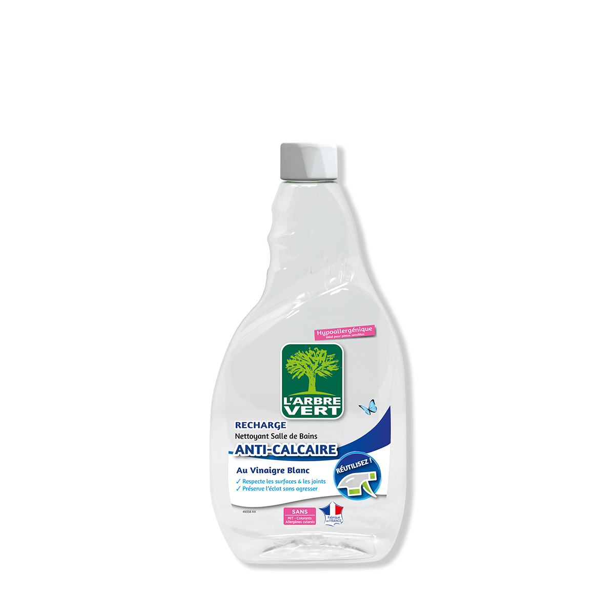 Recharge Flacon nettoyant Anti-calcaire  740 mL