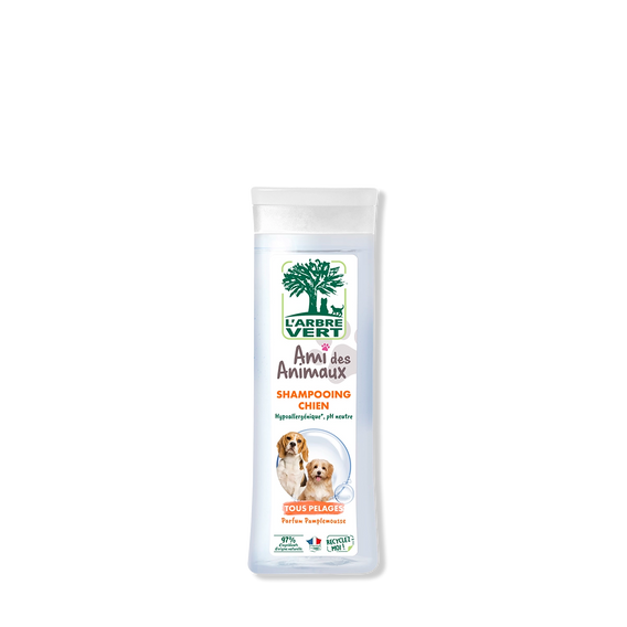 Shampoing chien tous pelages Ami des Animaux Pamplemousse 250 mL