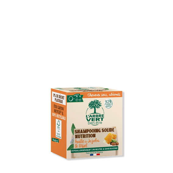 Shampooing solide Huile de Jojoba & Miel 75 g