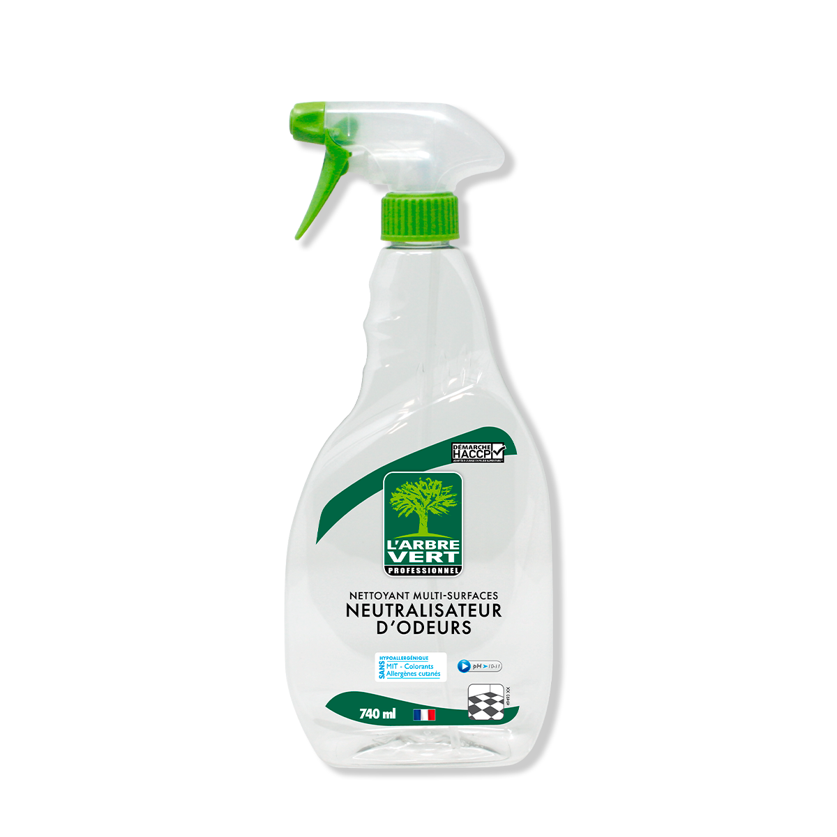 Spray nettoyant Multi-usages Neutralisateur d'odeur 740 mL