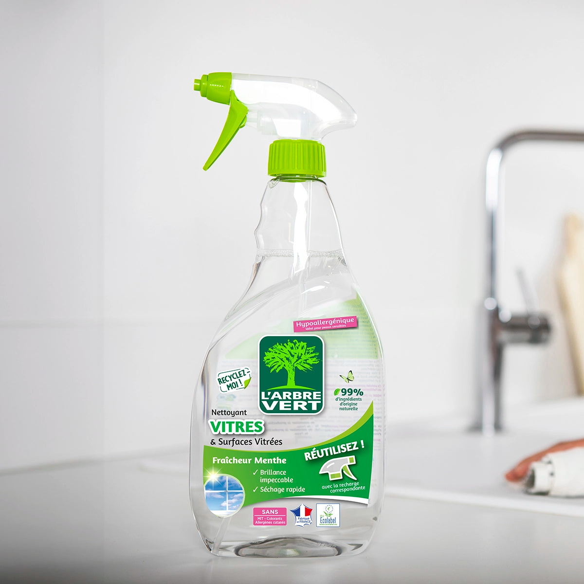 Spray nettoyant Surfaces vitrées 740 mL