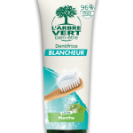 Dentifrice Blancheur arome menthe