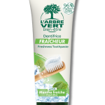 Dentifrice fraicheur arome menthe