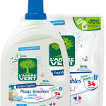 lessive liquide peaux sensibles et recharge