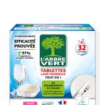 Tablette lave vaisselle larbre vert