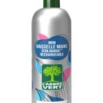 Vaisselle peaux sensibles flacon en aluminium réutilisable
