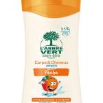 shampooing douche parfum peche