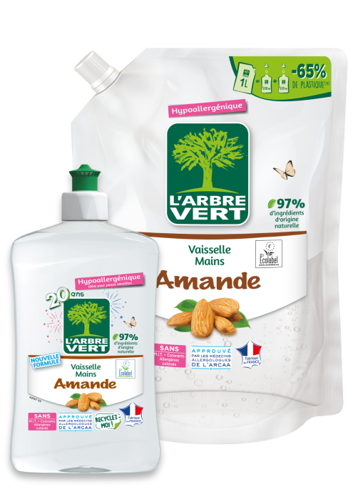 Liquide vaisselle écologique citron vert L'Arbre Vert 500ml