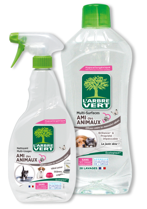 Nettoyant multi-surfaces Ami des animaux