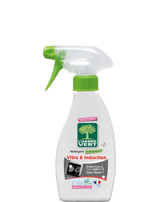 Spray nettoyant vitro et induction