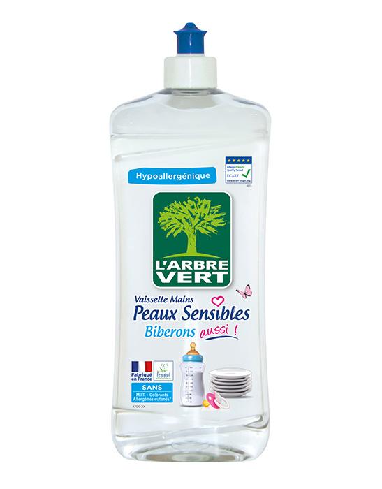 Liquide Vaisselle Peaux Sensibles L Arbre Vert