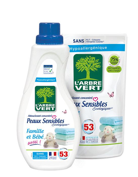 Adoucissant Peaux Sensibles L Arbre Vert Adoucissant Peaux Sensibles L Arbre Vert