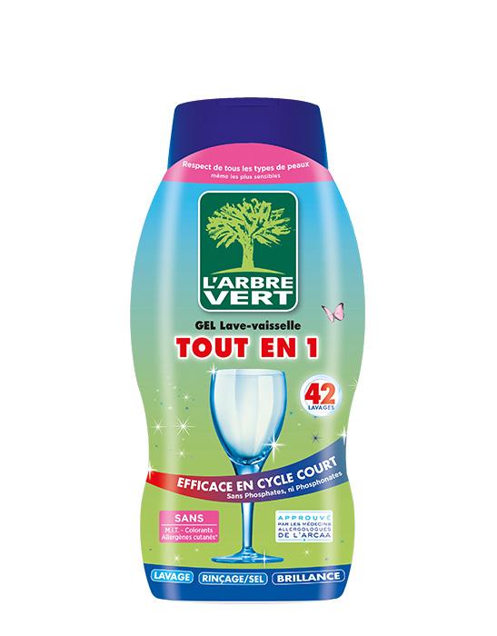 Gel Lave Vaisselle Tout En Un L Arbre Vert