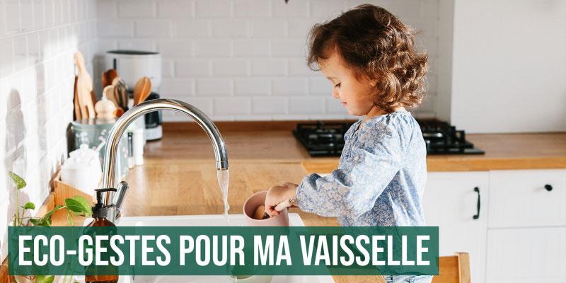 Faire la vaisselle de façon plus écologique, c'est possible ! 