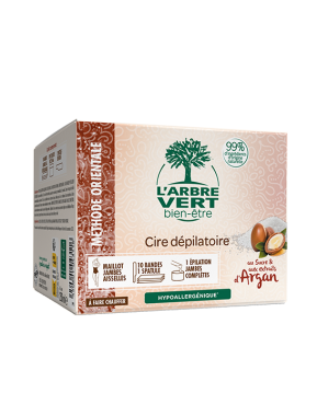 Cire dépilatoire aux extraits d'Argan 