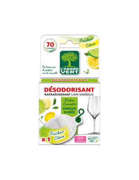 Désodorisant parfum citron lave-vaisselle 
