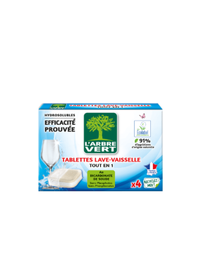 Tablettes lave-vaisselle tout-en-1 format voyage