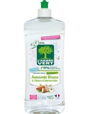 Liquide vaisselle mains Amande douce et Fleurs d’abricotier 