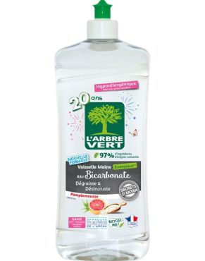 Vaisselle Mains au Bicarbonate parfum Pamplemousse