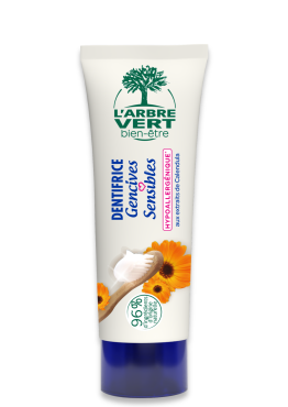 Dentifrice Gencives Sensibles aux extraits de Calendula