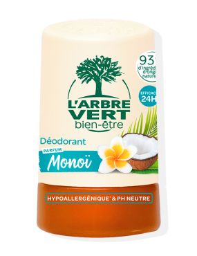 Déodorant roll-on 24H - monoï