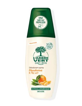 Déodorant spray 24H - mandarine et thé vert