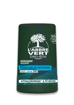 Déodorant Homme parfum fraicheur intense