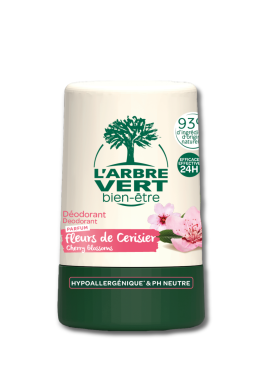 Déodorant roll-on fleurs de cerisier 