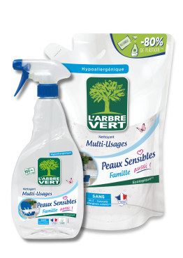 Spray multi-usages Peaux sensibles Rechargeable