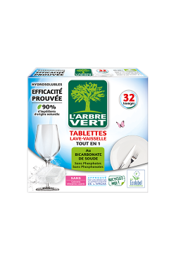 Tablettes lave-vaisselle tout-en-un