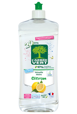 LIQUIDE VAISSELLE DÉGRAISSANT CITRON VERT 500 ml - Acheter vos