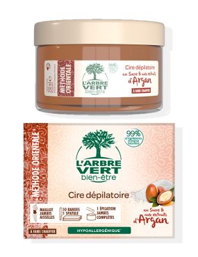 Cire dépilatoire méthode orientale - sucre et argan 