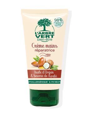 Crème mains réparatrice - huile d’argan et beurre de karité