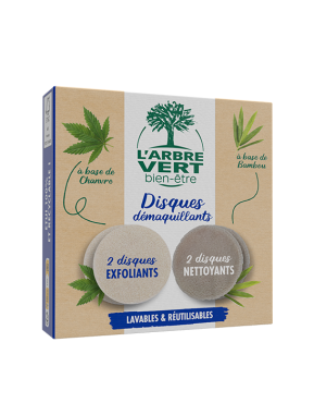 Disques démaquillants lavables et réutilisables X4