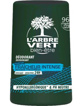 Déodorant Homme parfum fraicheur intense