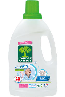 Lessive bébé hypoallergénique
